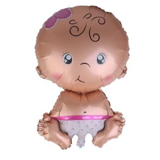 Baby Girl 3D Foil Balloon