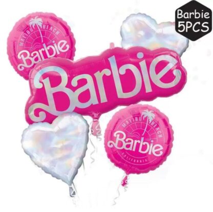 Barbie Wording Balloon Set