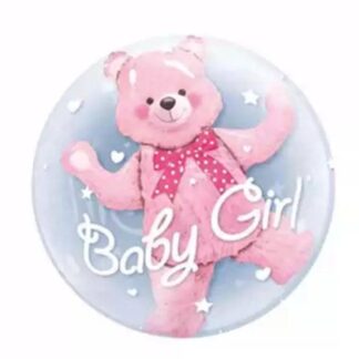 Baby Girl Bubble Balloon
