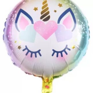 18" Round Unicorn