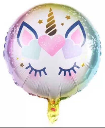 18" Round Unicorn