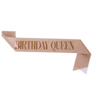 BDAY Queen Sash