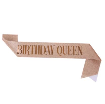 BDAY Queen Sash