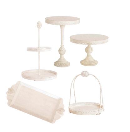 IVORY WHITE DESSERT STAND