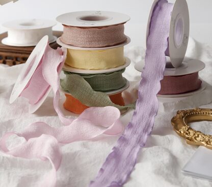2.5 cm Pleated Ribbon