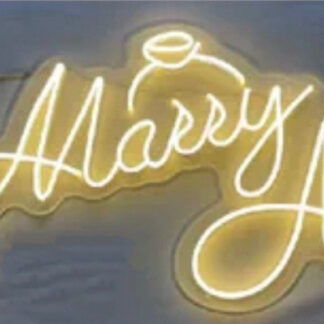 Marry Me Neon Light