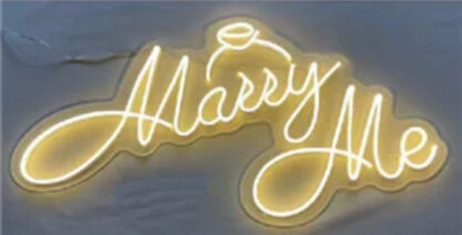 Marry Me Neon Light