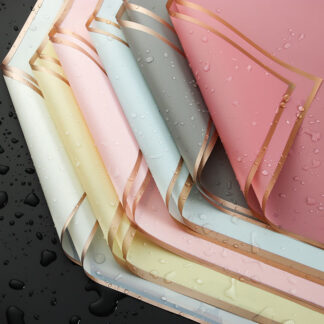 Line Edge Wrapping Paper (20pcs)