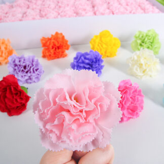 Carnation Soap Flower