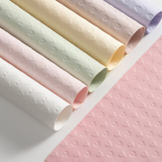 Love Embrossed Wrapping Paper