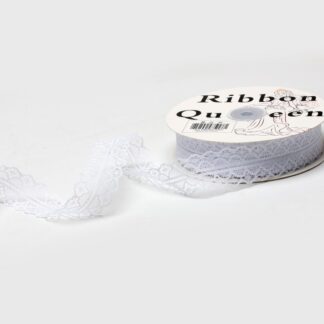 White Lace Edge Ribbon