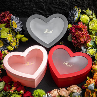 Acrylic Love Shape Box