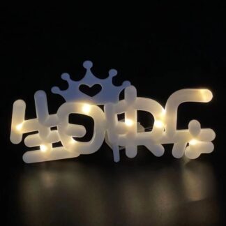 HB Wording Flower LED