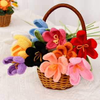 Knitting Blooming Tulip