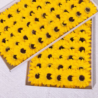 Sunflower Soap Flower