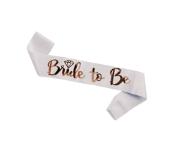 Bride To Be Sash