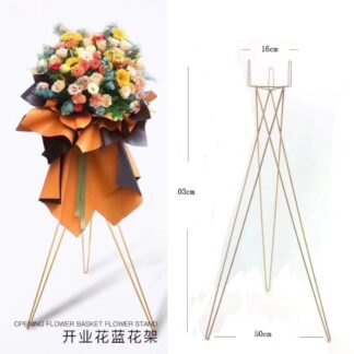 Iron Opening Flower Stand