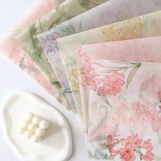 Flower Wording Wrapping Paper