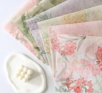Flower Wording Wrapping Paper