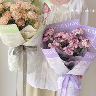 Poetic Floral Wrapping Paper