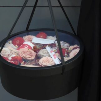 Acrylic Round Shape Box (35cm*15cm)