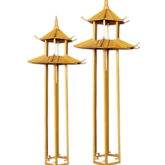 Chinese Style Wrought Iron Pavilion