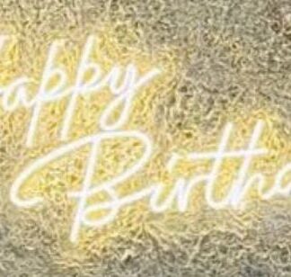 HAPPY BIRTHDAY NEON LIGHT